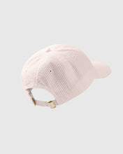 Load image into Gallery viewer, MARIGOLD SEERSUCKER SPORT CAP - PALE PINK/WHITE
